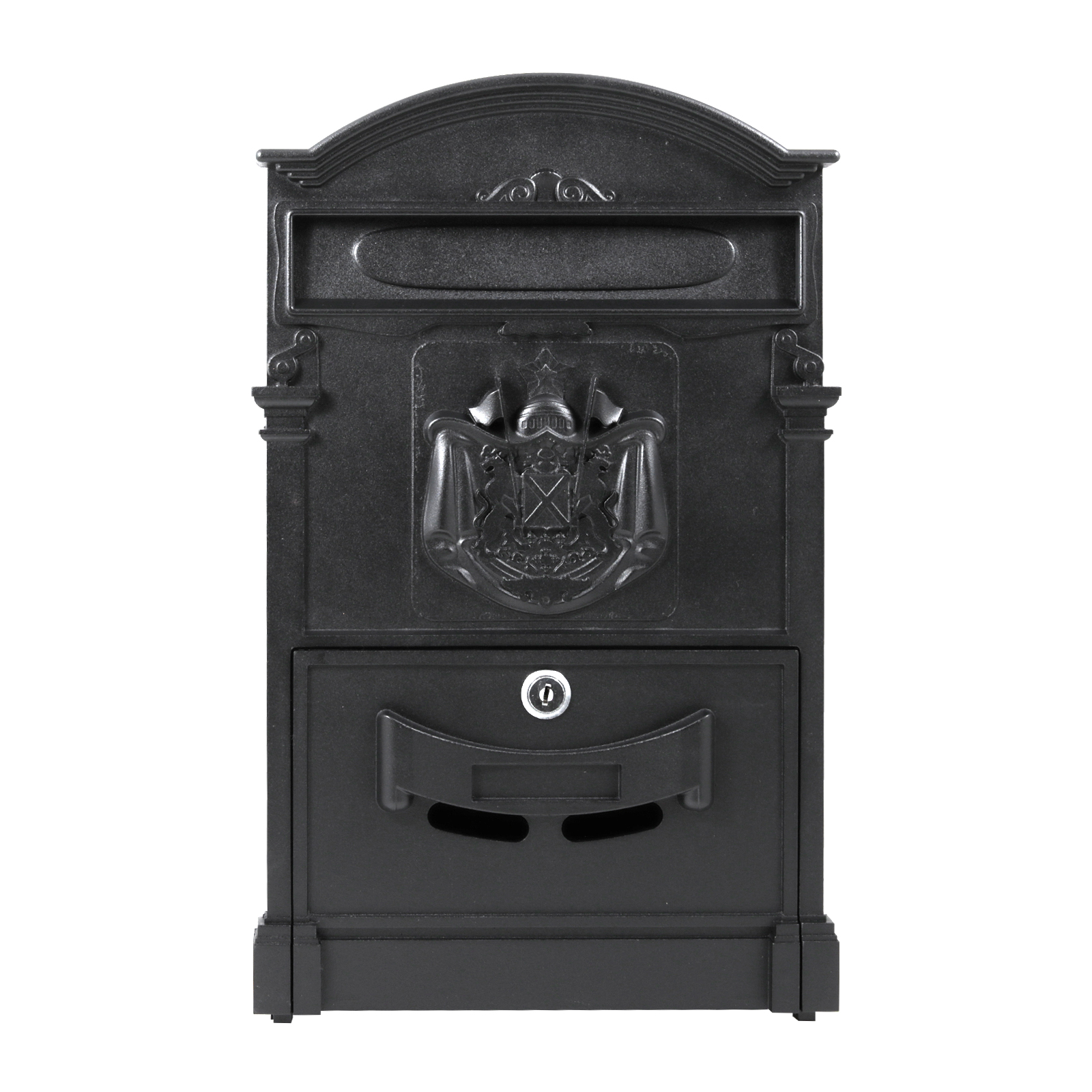 Ящик почтовый АЛЛЮР №4010 черный (5)
