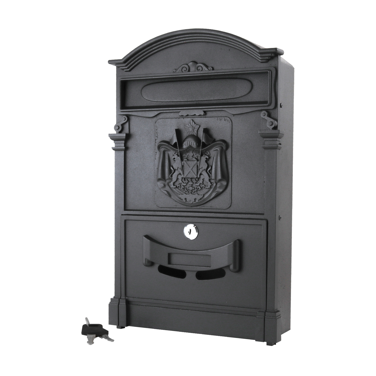 Ящик почтовый АЛЛЮР №4010 черный (5)
