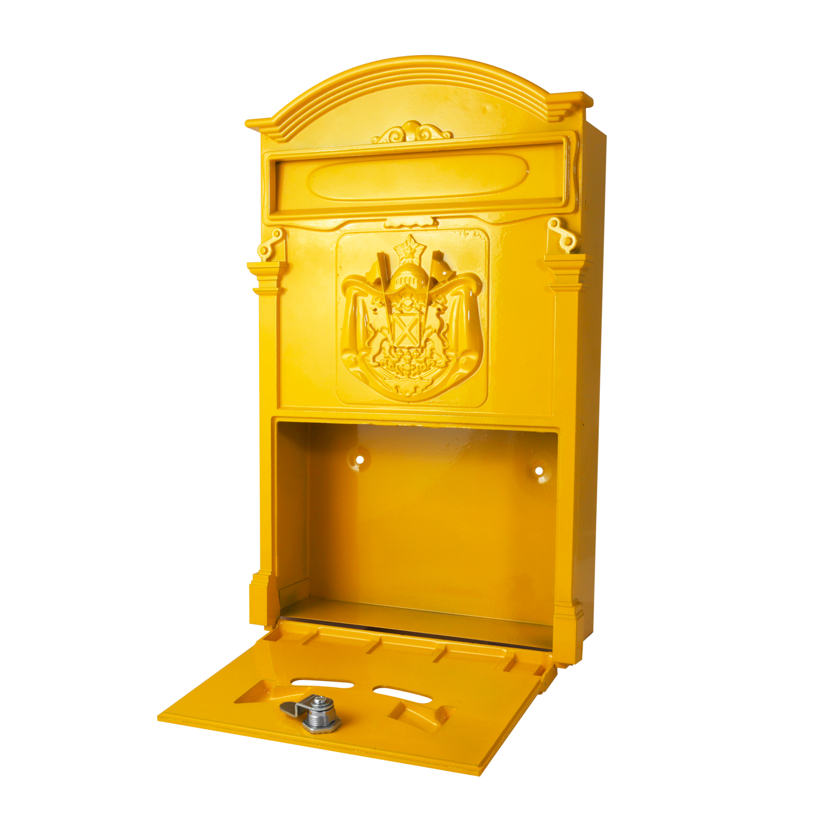Ящик почтовый АЛЛЮР №4010 желтый (5)