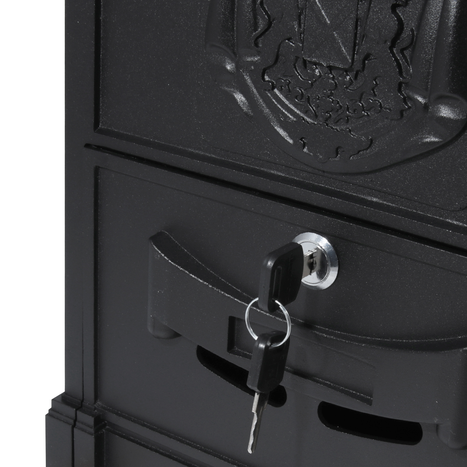 Ящик почтовый АЛЛЮР №4010 черный (5)