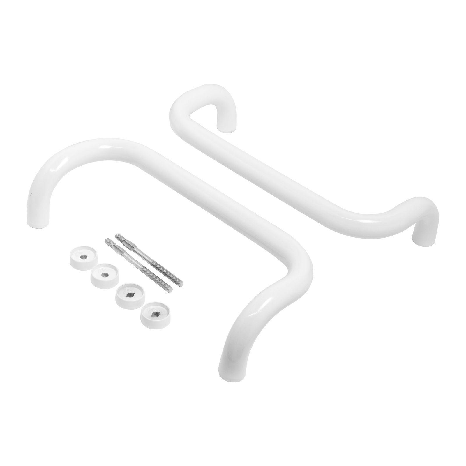 ЛДМ Ручка офисная АРД-01 350 скоба бугельная белая RAL 9016 Ручка-скоба (10)