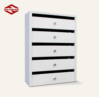 Ящик почтовый Оптима -5 (5-секционный)