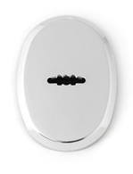 Накладка для сув/м Апекс DP-12-S-Auto-CR хром автоматич.шторка (288,24)