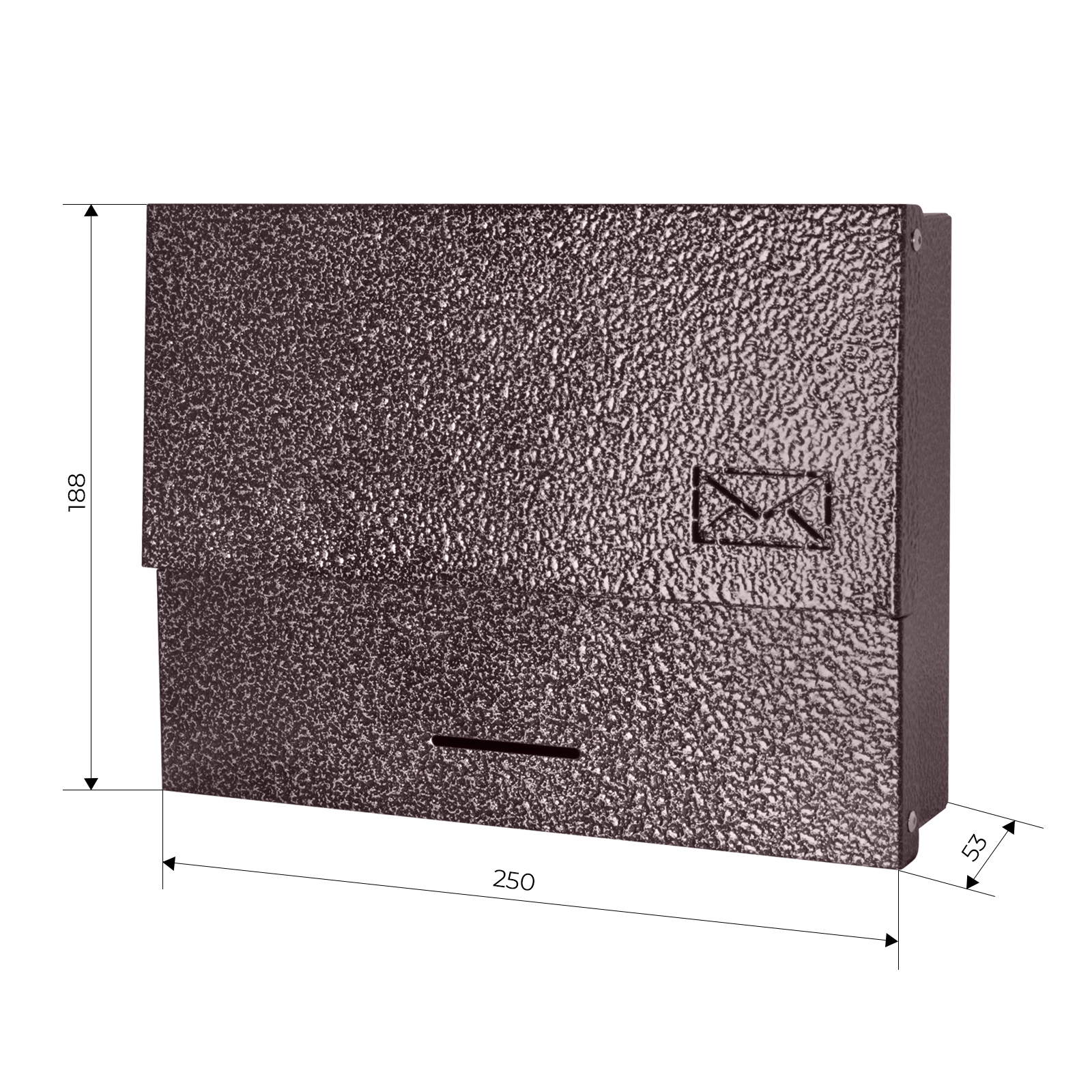 Ящик почтовый Птимаш №6010 медь