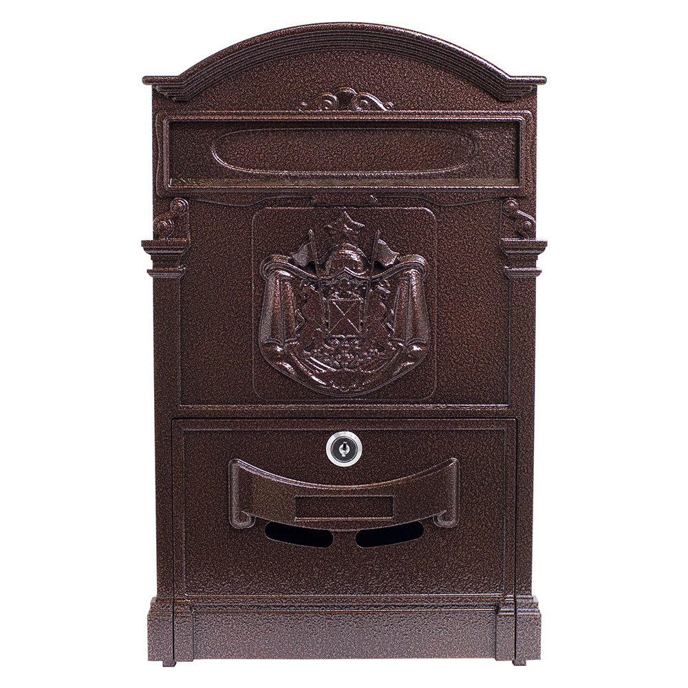 Ящик почтовый АЛЛЮР №4010 медь (5)