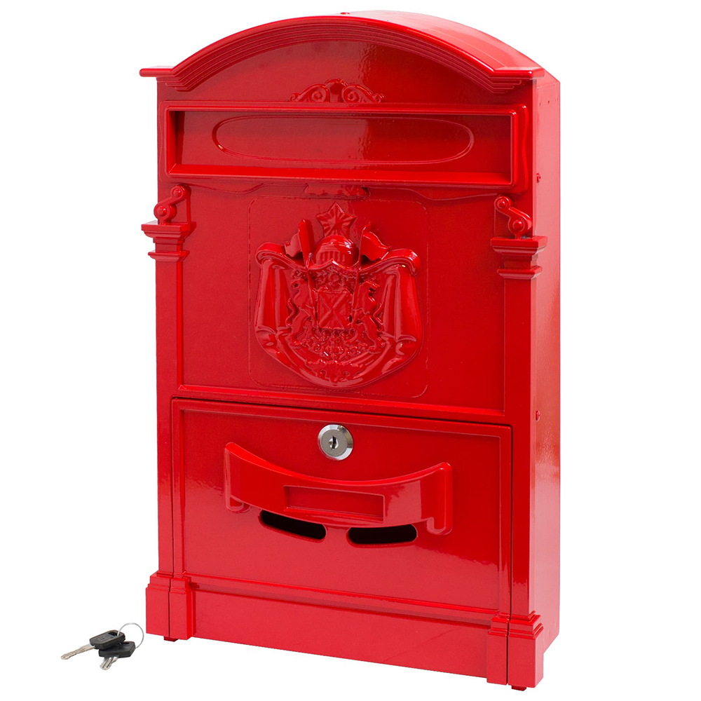 Ящик почтовый АЛЛЮР №4010 красный (5)