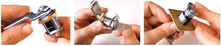 замок для электрощитка