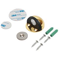 СТАНДАРТ 610+3М GP золото СКОТЧ ограничитель дверной ЕВРОПАКЕТ (240,30) (210,35)