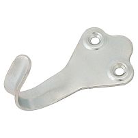 Крючок-вешалка № 2 малый цинк Упакованная (500) Крючок-вешалка № 2 малый цинк Упакованная (500)