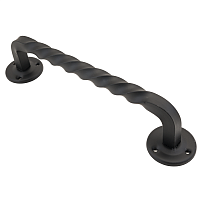 Домарт мод.5 (280мм) черная Ручка-скоба декоративная (10) Домарт мод.5 (280мм) черная Ручка-скоба декоративная (10)