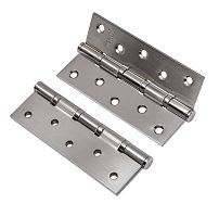 RENZ 125-4BB FH SN 4 подш матовый никель 125*75 Петля дверная 2 шт (50;1!!!) RENZ 125-4BB FH SN 4 подш матовый никель 125*75 Петля дверная 2 шт (50;1!!!)