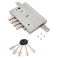 Гардиан 21.12 5кл (ЗК202Н/100мм) ЗЩ без торц.планки, с/т, б/о, б/накладок м/о 85 Замок врезной тяж. Гардиан 21.12 5кл (ЗК202Н/100мм) ЗЩ без торц.планки, с/т, б/о, б/накладок м/о 85 Замок врезной тяж.