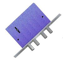 Герион "Дуплекс" 3 кл. Замок врезной б/руч.