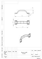 Кунгур РС-90 цинк б/ш Ручка-скоба (100,10!!!) Кунгур РС-90 цинк б/ш Ручка-скоба (100,10!!!)