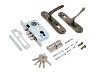 Д-град Зенит ЗВ7-60-01 бронза Замок врезной с/руч (15) 