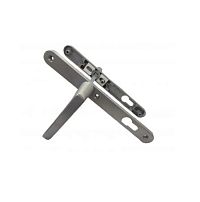 ЛДМ АГН-85.25.67-75 RAL9006 серебро с пружин.  м/о 85 "под пальчики" Комплект ручек (12.3!!!)