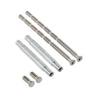 Стяжка винтовая СТАНДАРТ М4*12*50*80 CP хром для дверных ручек 2 шт. (2000,200) Стяжка винтовая СТАНДАРТ М4*12*50*80 CP хром для дверных ручек 2 шт. (2000,200)