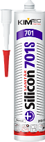 Силикон санитарный 701S KIM-TEC белый 280 мл 02-01-51 (20)