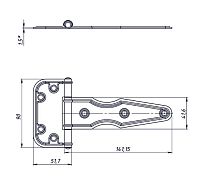 Навес-стрела Кунгур ПС-130 (1,5 мм) цинк (30) Навес-стрела Кунгур ПС-130 (1,5 мм) цинк (30)