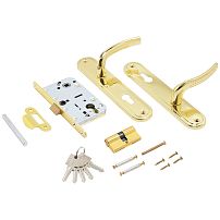 АЛЛЮР ЗВ 7-132/85 GP золото Замок врезной с/руч (20) АЛЛЮР ЗВ 7-132/85 GP золото Замок врезной с/руч (20)