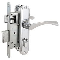 АЛЛЮР  ЗВ 4-103 CP хром Замок врезной с/руч (20)