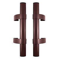 БУЛАТ РС-03.345.8017 коричневый, регулируемая, ручка скоба для аллюм. и ПВХ дверей,(АРД-03)(16)