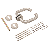 Крит РФ-5559-НЖ нержав.сталь с накладками арт.00380 Комплект ручек (20) Крит РФ-5559-НЖ нержав.сталь с накладками арт.00380 Комплект ручек (20)