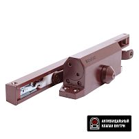 БУЛАТ Доводчик дверной ARCTIC (АРКТИК) ДД 502/4 AH-С (40-90кг) коричн. со скольз.тяг, морозостойкий БУЛАТ Доводчик дверной ARCTIC (АРКТИК) ДД 502/4 AH-С (40-90кг) коричн. со скольз.тяг, морозостойкий