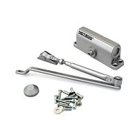 NOTEDO Доводчик дверной  DC-060 SILVER до 60 кг серебро (10)