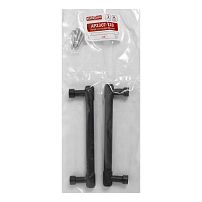 StahlBuro AP2307-128 2шт., BL матовый черный. Ручка-скоба мебельная (15, 150) StahlBuro AP2307-128 2шт., BL матовый черный. Ручка-скоба мебельная (15, 150)