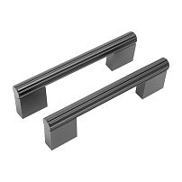 StahlBuro AP2313-96 2шт., BL матовый черный. Ручка-скоба мебельная (20, 200) StahlBuro AP2313-96 2шт., BL матовый черный. Ручка-скоба мебельная (20, 200)