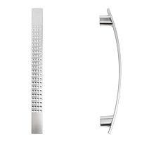 StahlBuro A345-96 2шт., SC матовый хром. Ручка-скоба мебельная (400,40)