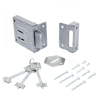 Птимаш ЗН4-1 серебро Замок накладной (30,18) Птимаш ЗН4-1 серебро Замок накладной (30,18)