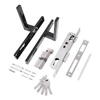 СТАНДАРТ 8520.02.9005 черный, ключ-вертушка Замок врезной с/руч (20) СТАНДАРТ 8520.02.9005 черный, ключ-вертушка Замок врезной с/руч (20)