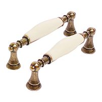 StahlBuro C2499-96 2шт., AB состаренная бронза. Ручка-скоба мебельная (100,20)