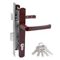 БУЛАТ ЗВ4-1.25.01.8017 коричневый МЦ МАХ 80мм перф.ключ/ключ. Замок для КАЛИТКИ врезной с ручкой БУЛАТ ЗВ4-1.25.01.8017 коричневый МЦ МАХ 80мм перф.ключ/ключ. Замок для КАЛИТКИ врезной с ручкой