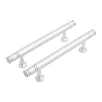 StahlBuro AP2311-96 2шт., W матовый белый хром. Ручка-скоба мебельная (20, 200) StahlBuro AP2311-96 2шт., W матовый белый хром. Ручка-скоба мебельная (20, 200)