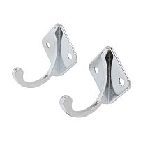 СТАНДАРТ 1011 CP хром ЕВРОПАКЕТ 2шт. крючок-вешалка (600,50) СТАНДАРТ 1011 CP хром ЕВРОПАКЕТ 2шт. крючок-вешалка (600,50)