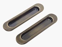 Ручки для раздвижных дверей SDH 501 АВ бронза (100,20) Ручки для раздвижных дверей SDH 501 АВ бронза (100,20)