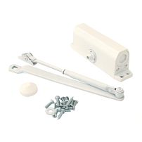 NOTEDO Доводчик дверной DC-120-I WHITE до 140 кг белый (10)