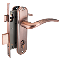 АЛЛЮР 132/1 AC ст.медь Замок врезной с/руч (12) АЛЛЮР 132/1 AC ст.медь Замок врезной с/руч (12)