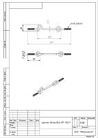 Крючок ветровой Кунгур КР-100/1 цинк (200,10!!!)