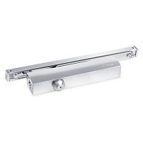 NOTEDO Доводчик дверной DC-045-155 SL+HO+DA+BC SILVER со скольз.тягой до 150 кг (6)