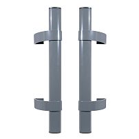 БУЛАТ РС-03.400.7024 сер.графит, регулируемая,  ручка скоба для аллюм. и ПВХ дверей,(АРД-03)(16)