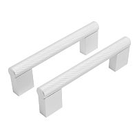 StahlBuro AP2315-96 2шт., W матовый белый хром. Ручка-скоба мебельная (20, 200) StahlBuro AP2315-96 2шт., W матовый белый хром. Ручка-скоба мебельная (20, 200)