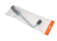 Засов Домарт пружинный (110) 330мм мод.2 цинк (10) 