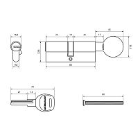 АЛЛЮР HD FG 80-5К BP (40x40G) латунь перф.кл/верт Цилиндровый механизм (50,10) АЛЛЮР HD FG 80-5К BP (40x40G) латунь перф.кл/верт Цилиндровый механизм (50,10)