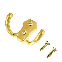 СТАНДАРТ 306 B GP золото ЕВРОПАКЕТ крючок-вешалка (600,50) (300,50)