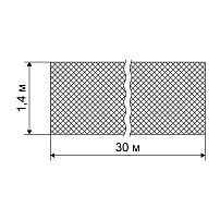 ЛДМ Сетка москитная 1,4х30м 42 (м2) ЛДМ Сетка москитная 1,4х30м 42 (м2)