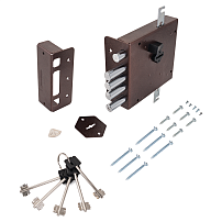 Рязань ЗН 4-8КТЗ/75. НШ1-002 "BORDER" 86100 Замок накладной тяж (5)